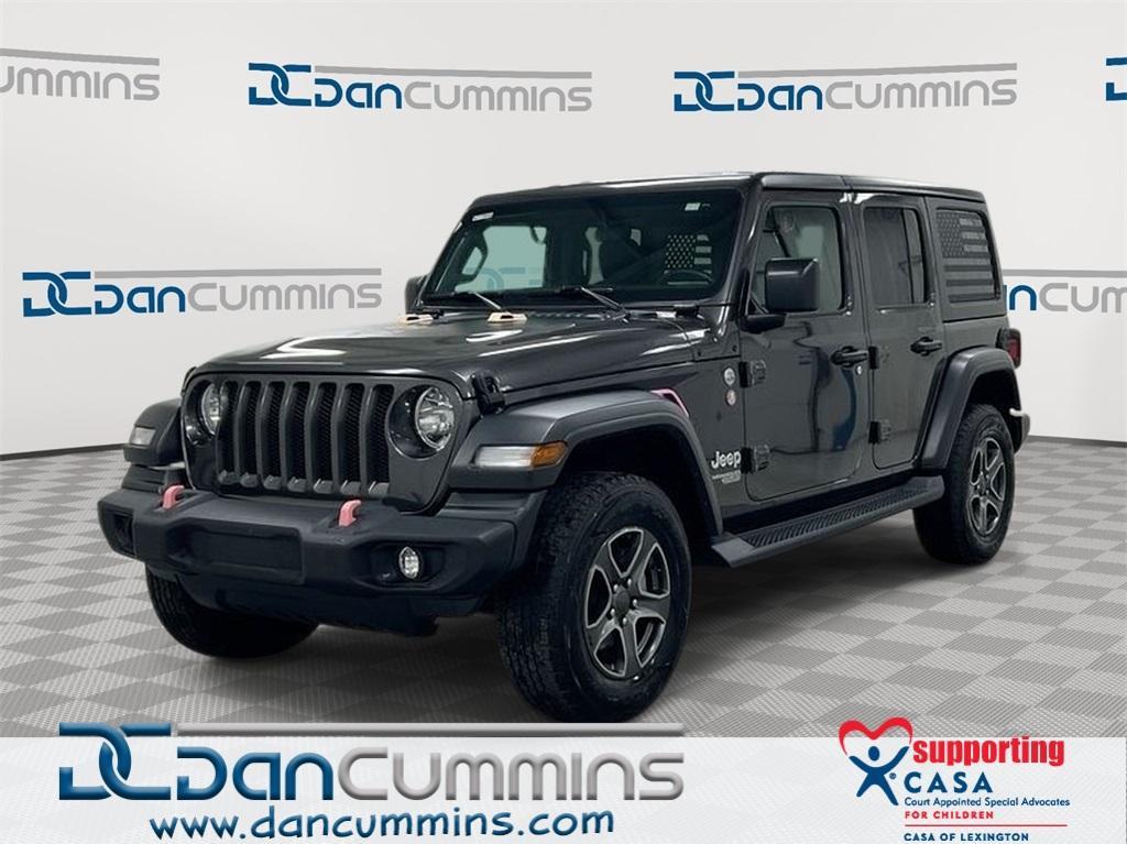 used 2018 Jeep Wrangler Unlimited car, priced at $25,987