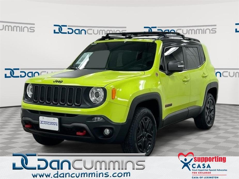 used 2018 Jeep Renegade car, priced at $19,587