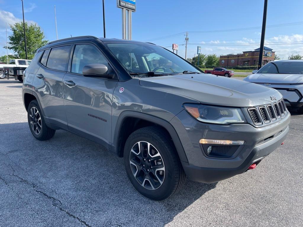 used 2021 Jeep Compass car, priced at $19,787