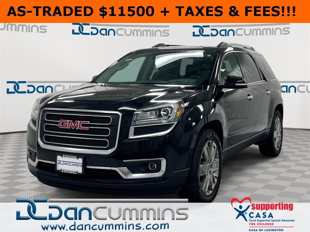 used 2017 GMC Acadia Limited car, priced at $11,900