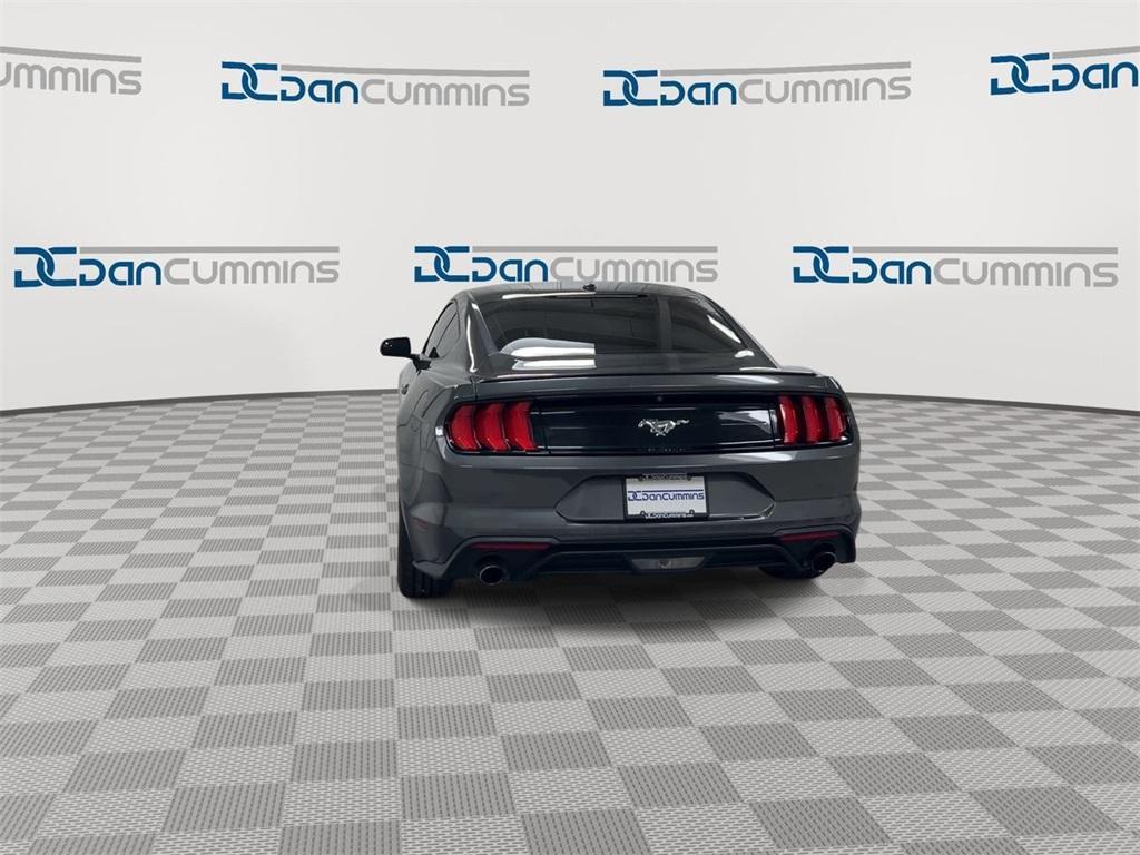 used 2018 Ford Mustang car, priced at $18,987