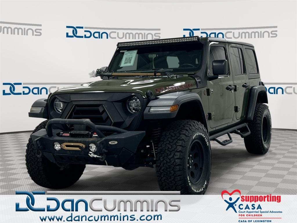 used 2021 Jeep Wrangler Unlimited car, priced at $33,587