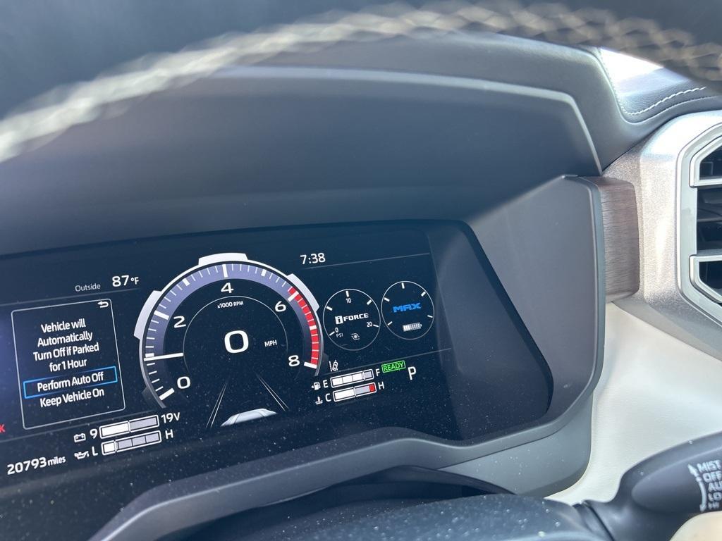 used 2022 Toyota Tundra Hybrid car, priced at $54,987