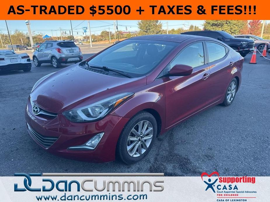 used 2015 Hyundai Elantra car, priced at $5,500