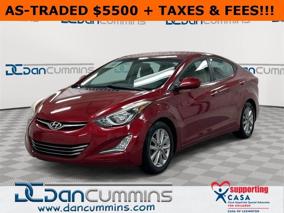 used 2015 Hyundai Elantra car, priced at $5,500