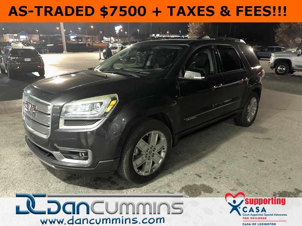 used 2016 GMC Acadia car, priced at $7,500