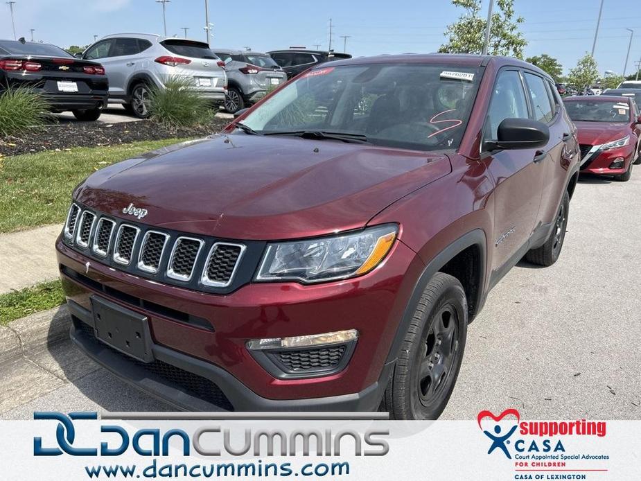 used 2021 Jeep Compass car, priced at $17,987