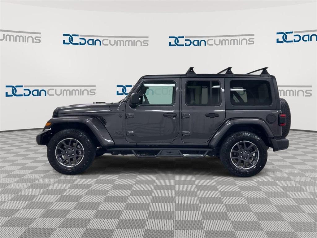 used 2021 Jeep Wrangler Unlimited car, priced at $26,987