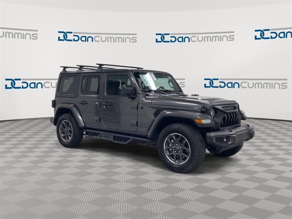 used 2021 Jeep Wrangler Unlimited car, priced at $26,987