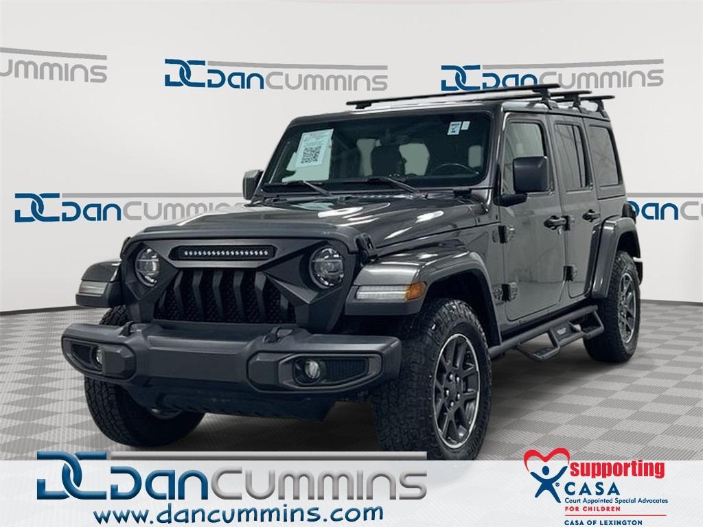 used 2021 Jeep Wrangler Unlimited car, priced at $26,987