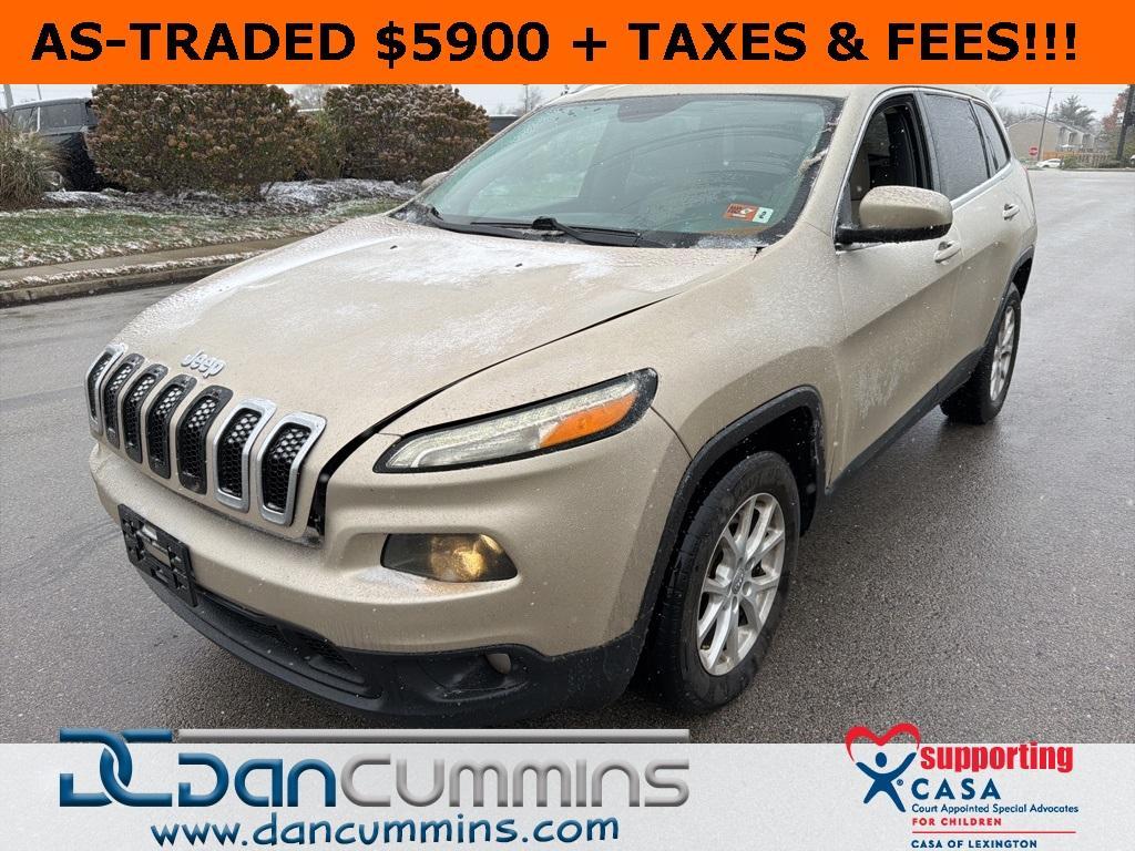 used 2015 Jeep Cherokee car, priced at $5,900