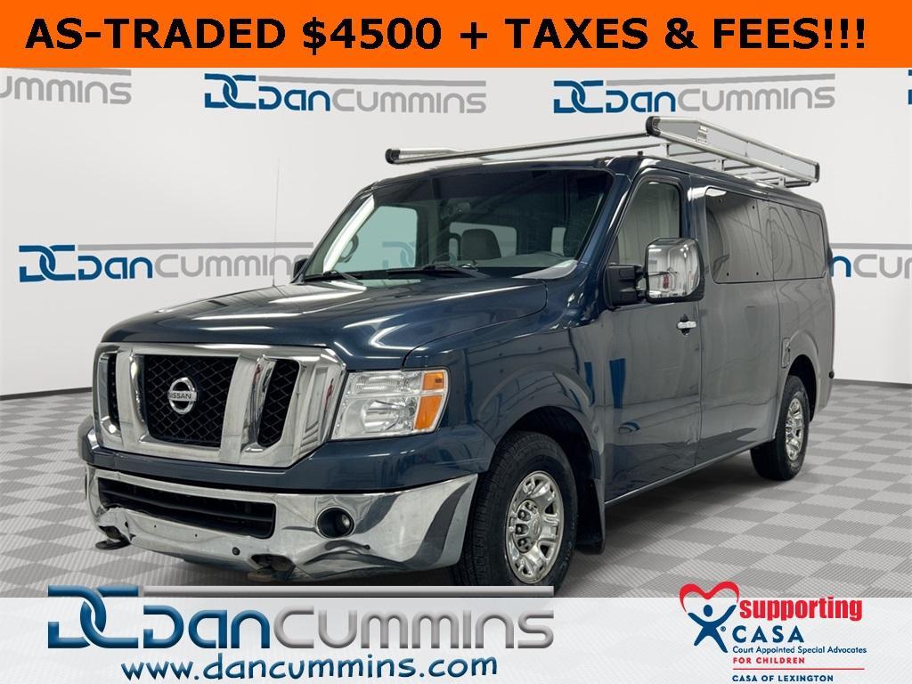 used 2015 Nissan NV Passenger NV3500 HD car, priced at $4,500