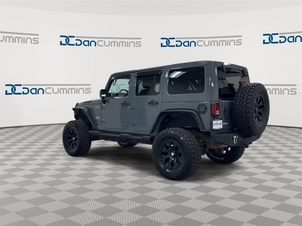 used 2015 Jeep Wrangler Unlimited car, priced at $19,587