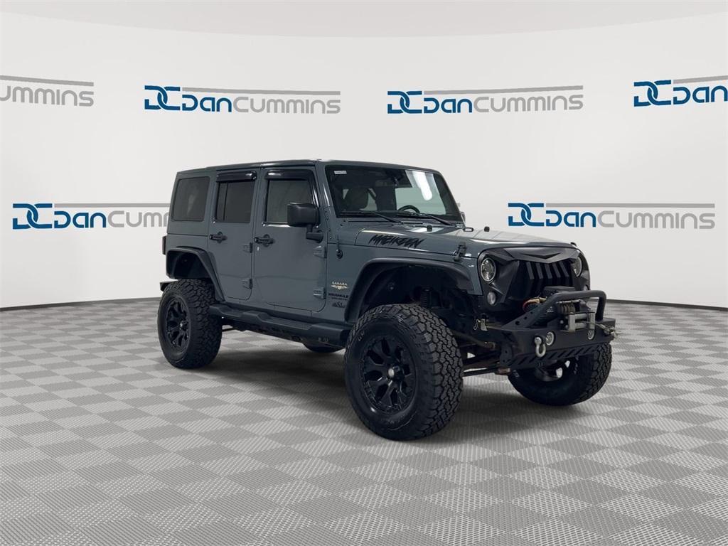 used 2015 Jeep Wrangler Unlimited car, priced at $19,587