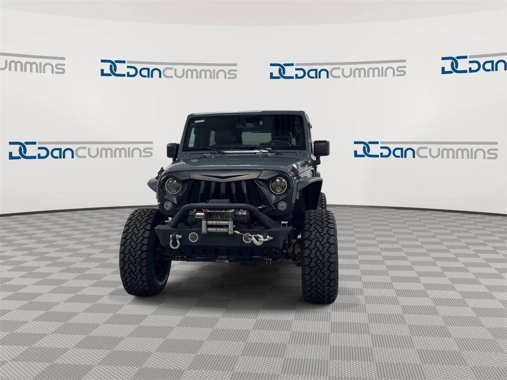 used 2015 Jeep Wrangler Unlimited car, priced at $19,587