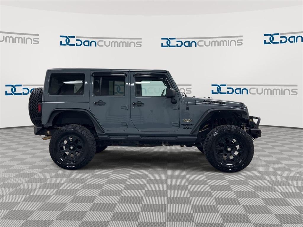 used 2015 Jeep Wrangler Unlimited car, priced at $19,587