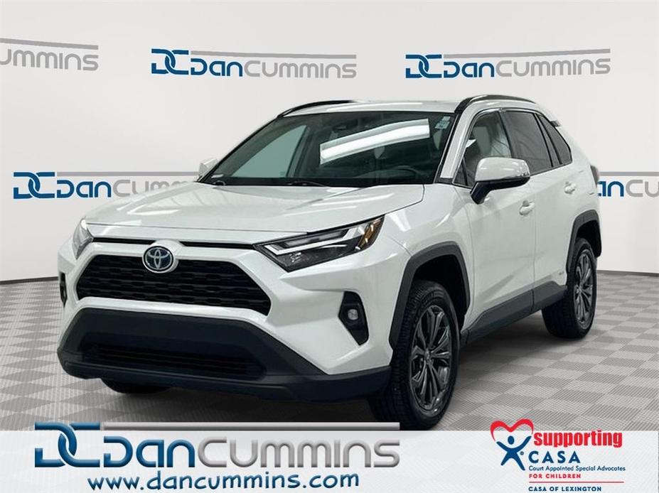 used 2022 Toyota RAV4 Hybrid car, priced at $27,387