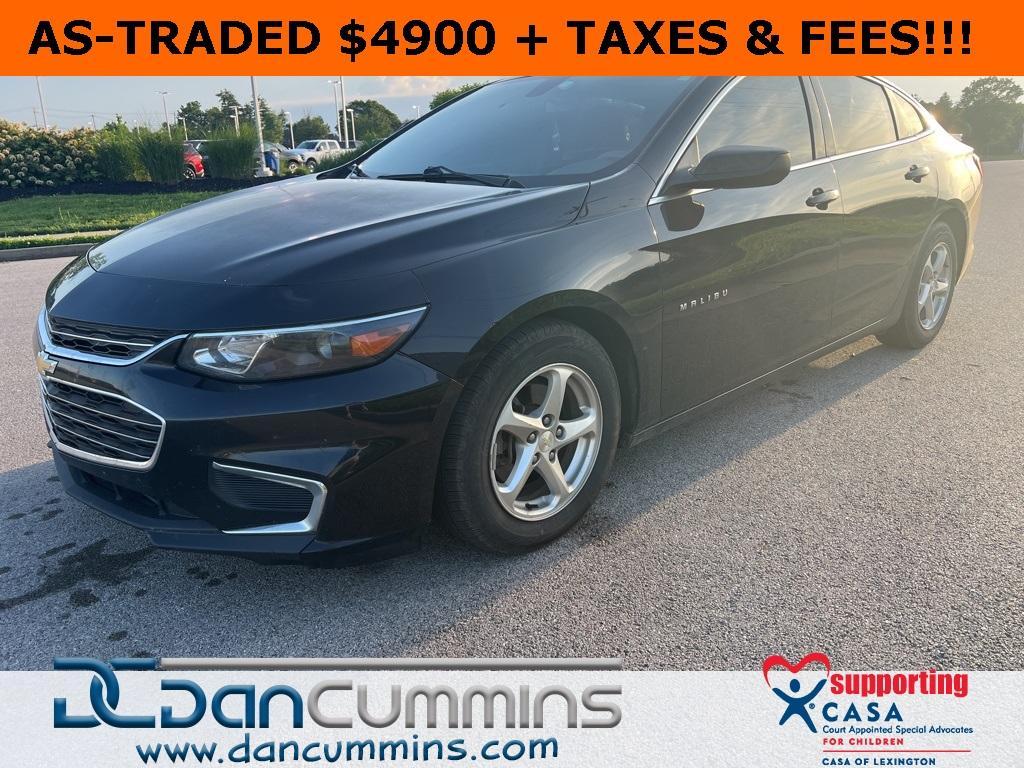 used 2017 Chevrolet Malibu car, priced at $4,900