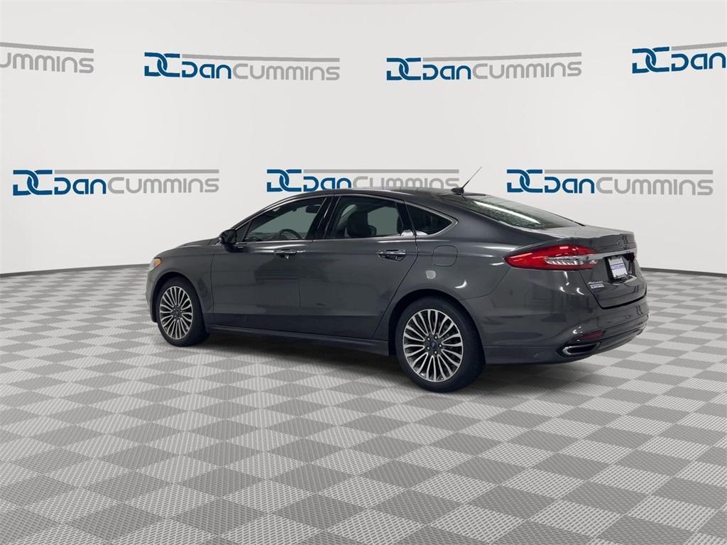 used 2017 Ford Fusion car, priced at $16,987
