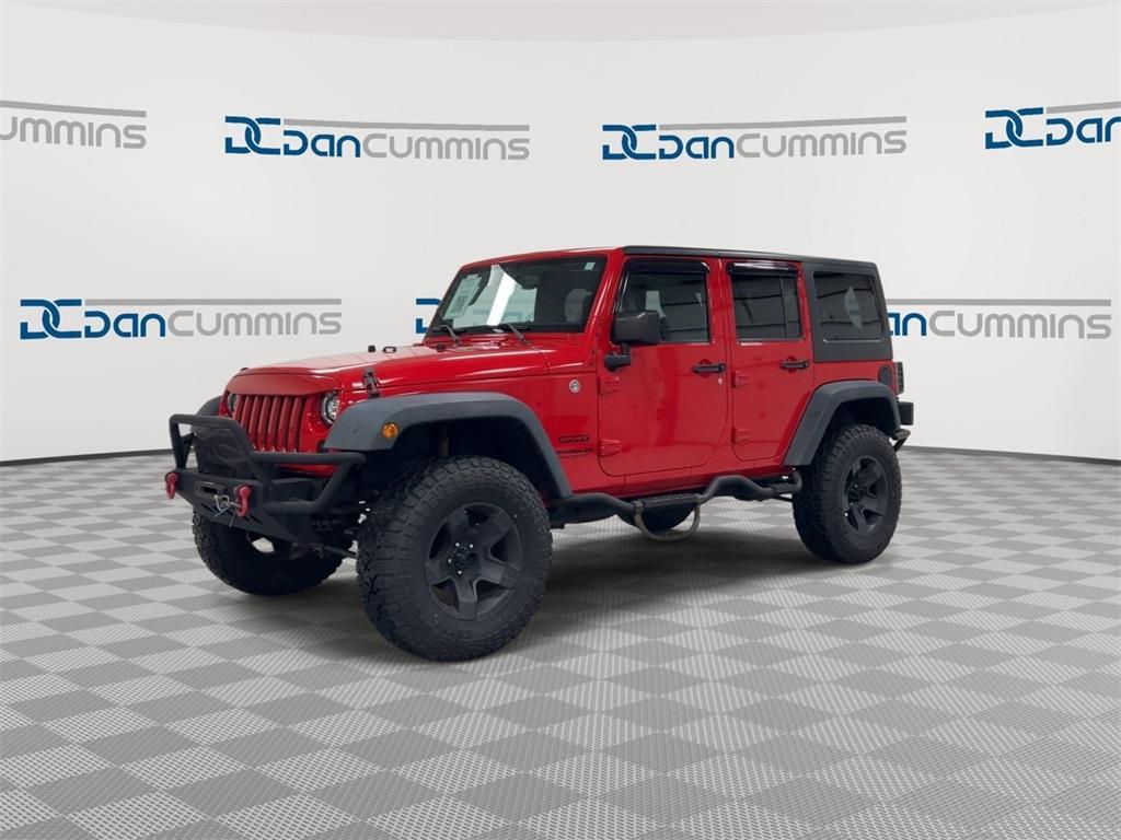 used 2015 Jeep Wrangler Unlimited car, priced at $12,900