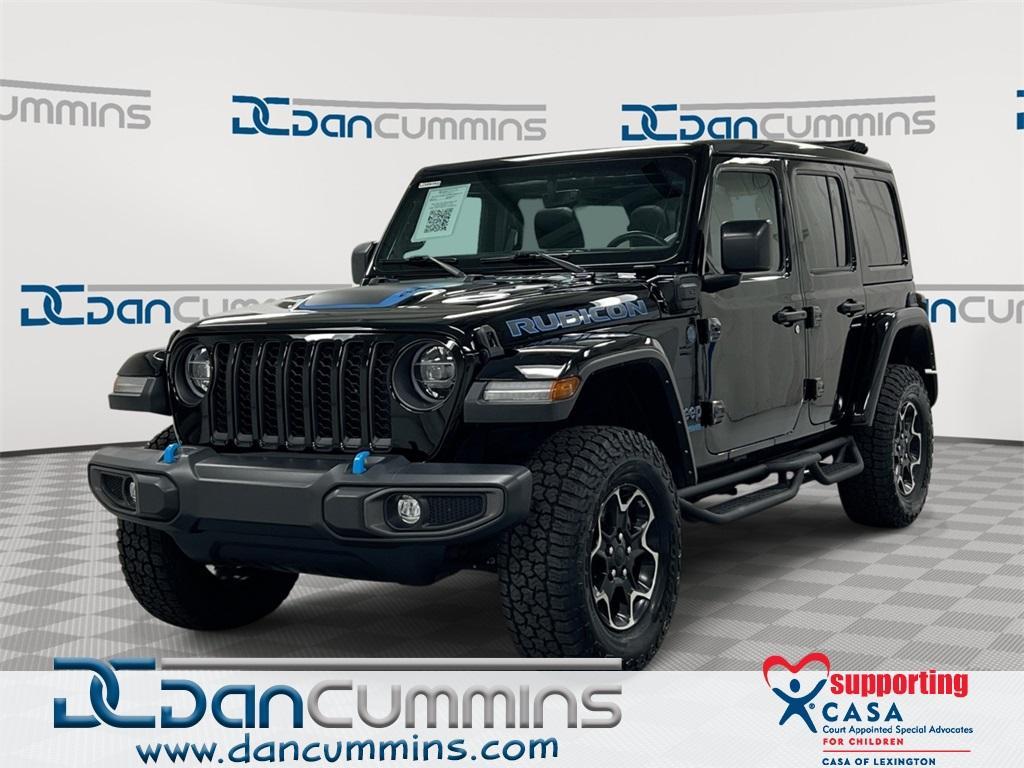 used 2021 Jeep Wrangler Unlimited 4xe car, priced at $34,987