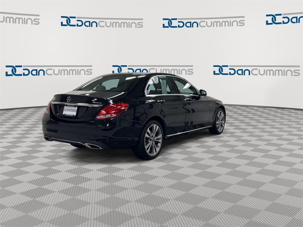 used 2018 Mercedes-Benz C-Class car, priced at $19,987