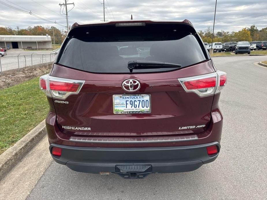 used 2016 Toyota Highlander car, priced at $19,987