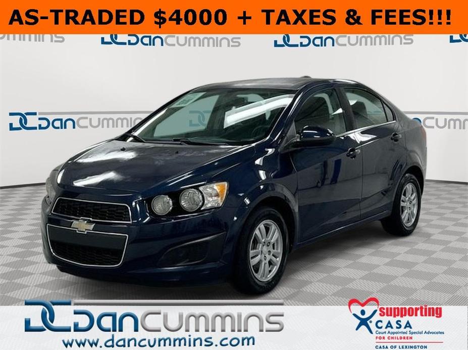 used 2015 Chevrolet Sonic car, priced at $4,000