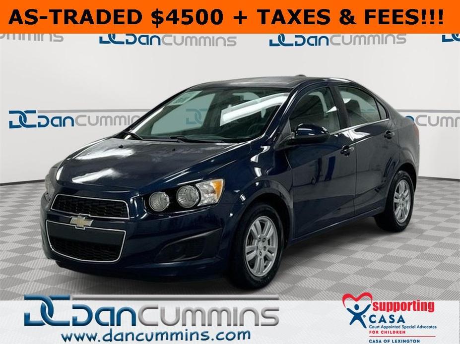 used 2015 Chevrolet Sonic car, priced at $4,500