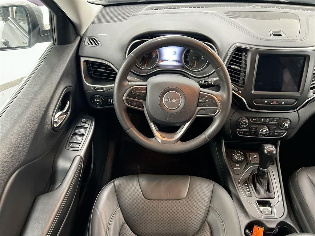 used 2021 Jeep Cherokee car, priced at $17,587