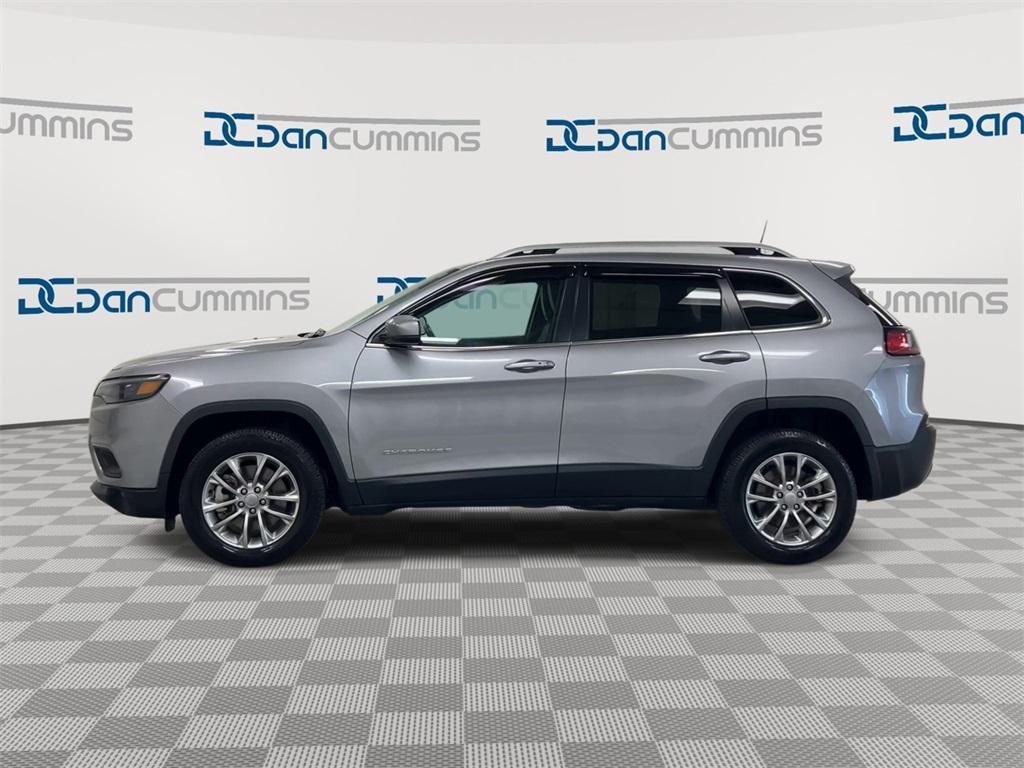 used 2021 Jeep Cherokee car, priced at $17,587