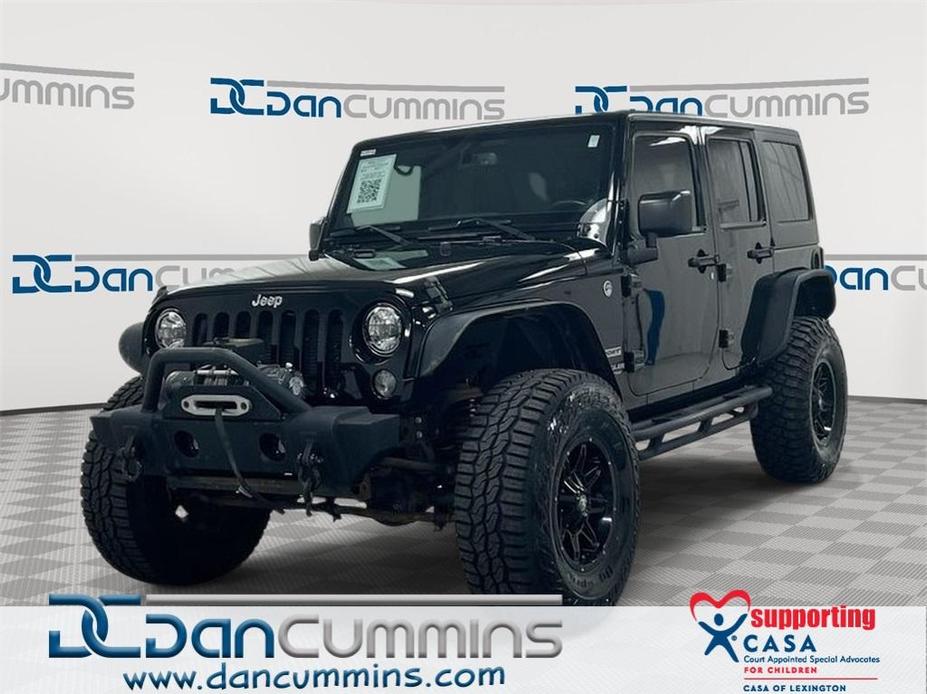 used 2014 Jeep Wrangler Unlimited car, priced at $23,987