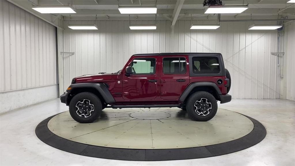 used 2021 Jeep Wrangler Unlimited car, priced at $31,987