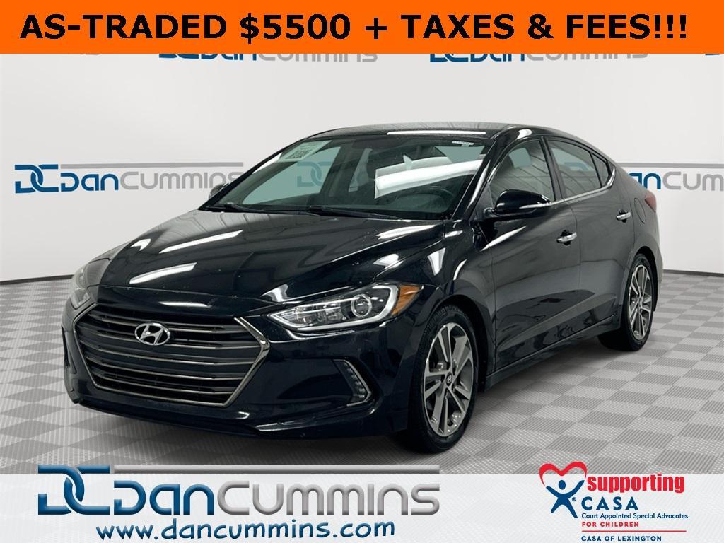 used 2017 Hyundai Elantra car, priced at $5,500