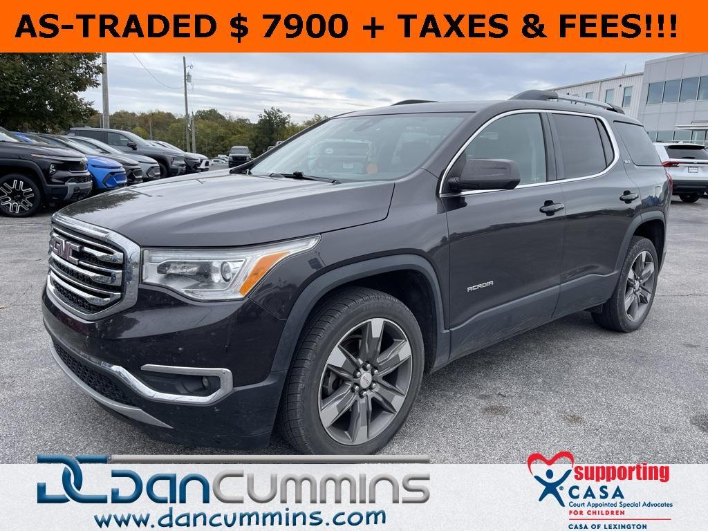 used 2018 GMC Acadia car, priced at $7,900