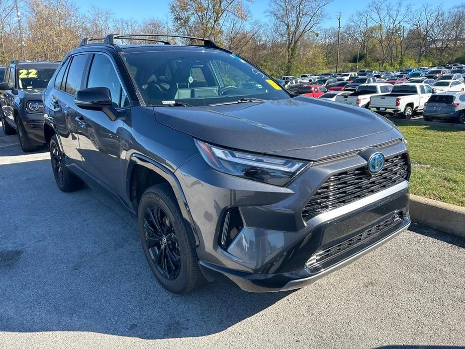 used 2022 Toyota RAV4 Hybrid car, priced at $33,487