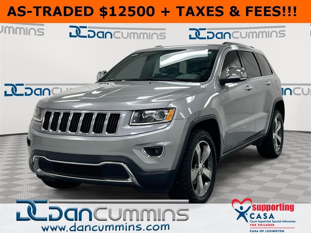 used 2014 Jeep Grand Cherokee car, priced at $12,500