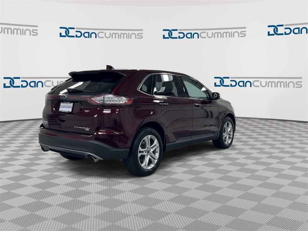 used 2017 Ford Edge car, priced at $17,387