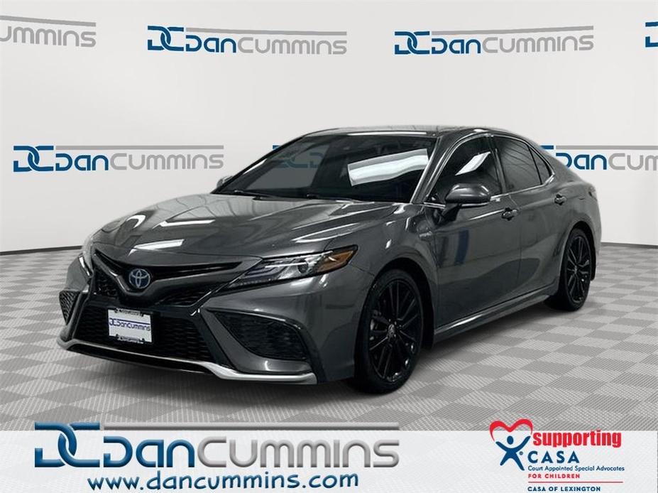 used 2021 Toyota Camry Hybrid car, priced at $28,987