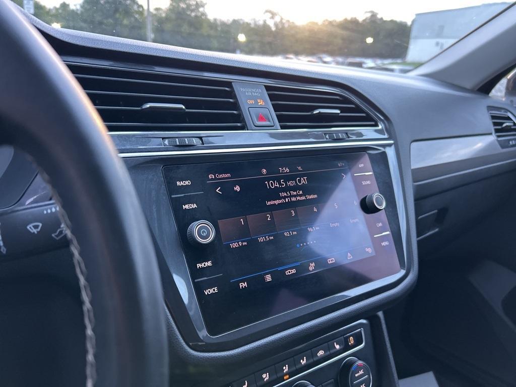 used 2021 Volkswagen Tiguan car, priced at $17,587