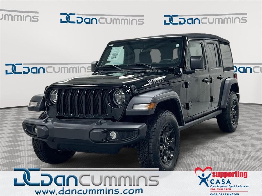 used 2022 Jeep Wrangler Unlimited car, priced at $27,987