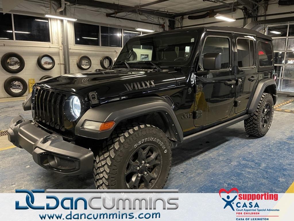 used 2022 Jeep Wrangler Unlimited car, priced at $29,587