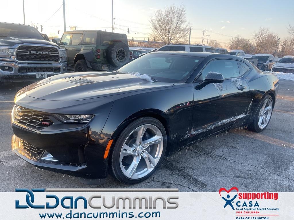 used 2021 Chevrolet Camaro car, priced at $34,987