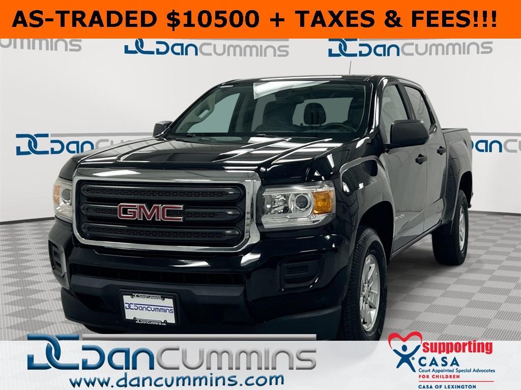 used 2017 GMC Canyon car, priced at $10,500