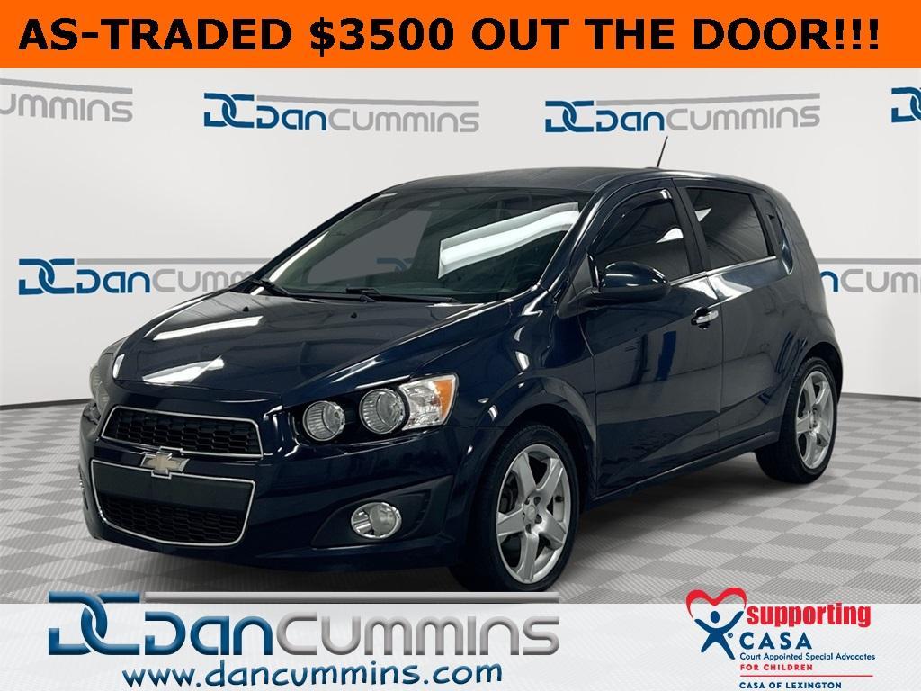 used 2015 Chevrolet Sonic car, priced at $3,500