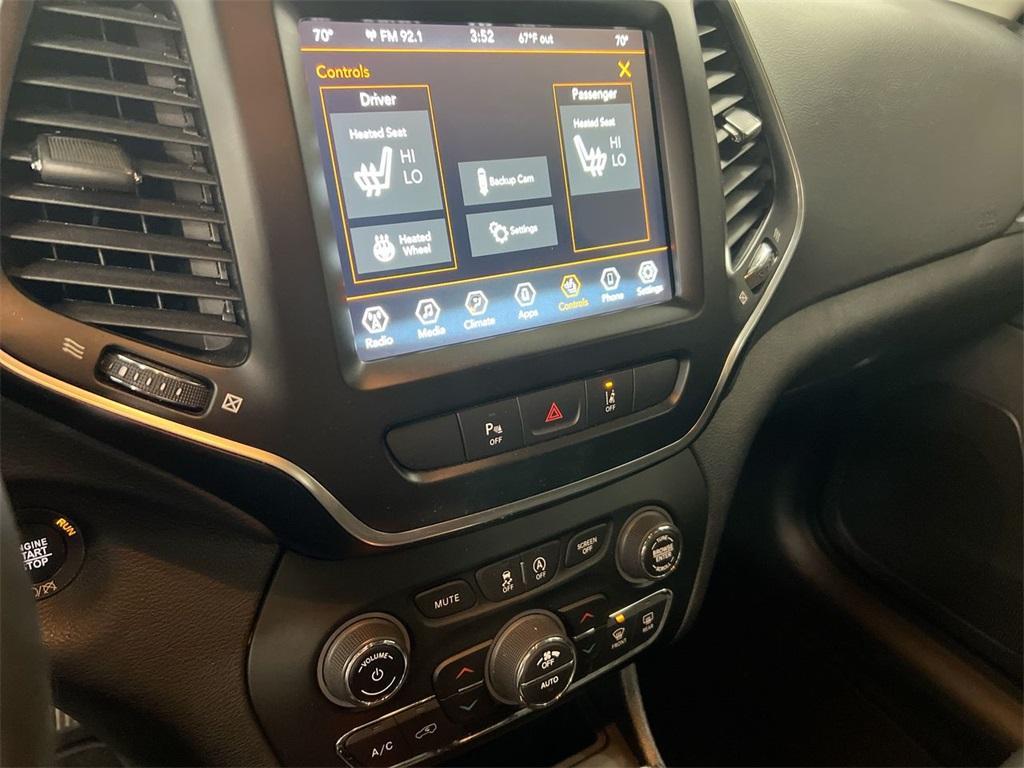 used 2021 Jeep Cherokee car, priced at $21,787