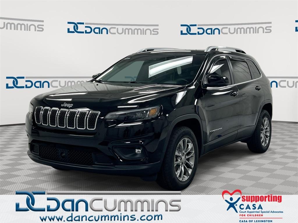 used 2021 Jeep Cherokee car, priced at $21,987