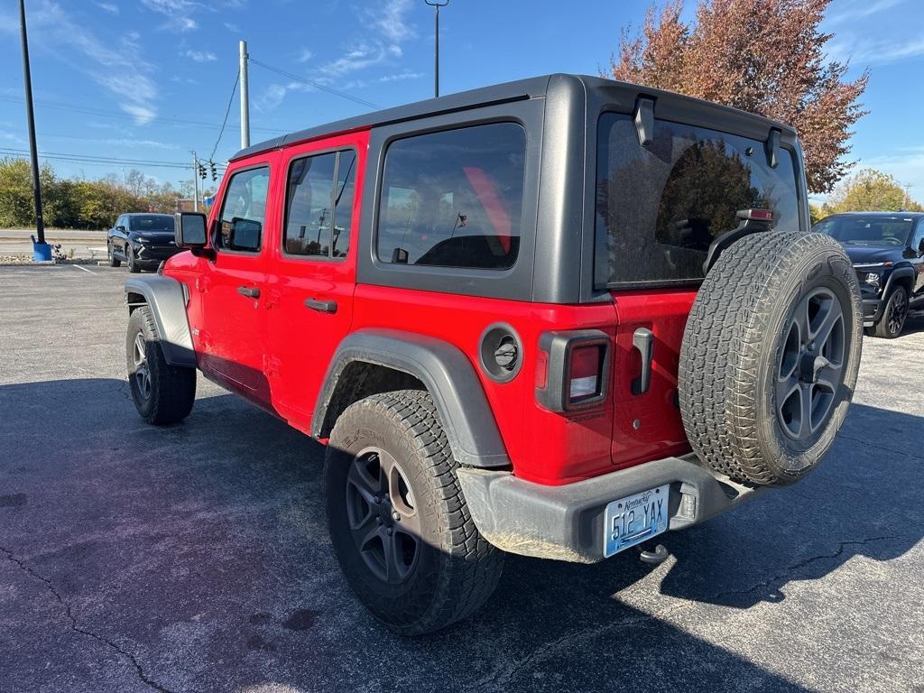 used 2018 Jeep Wrangler Unlimited car, priced at $16,587