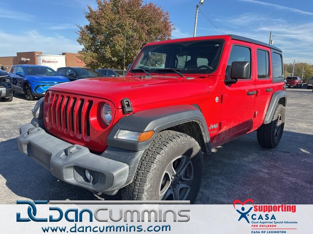 used 2018 Jeep Wrangler Unlimited car, priced at $16,587