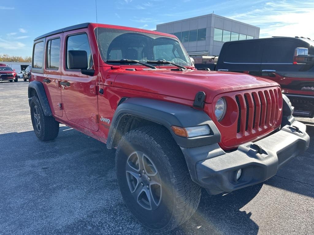 used 2018 Jeep Wrangler Unlimited car, priced at $16,587